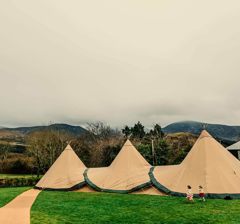 Tipi Event Tents | Finnebrogue Woods